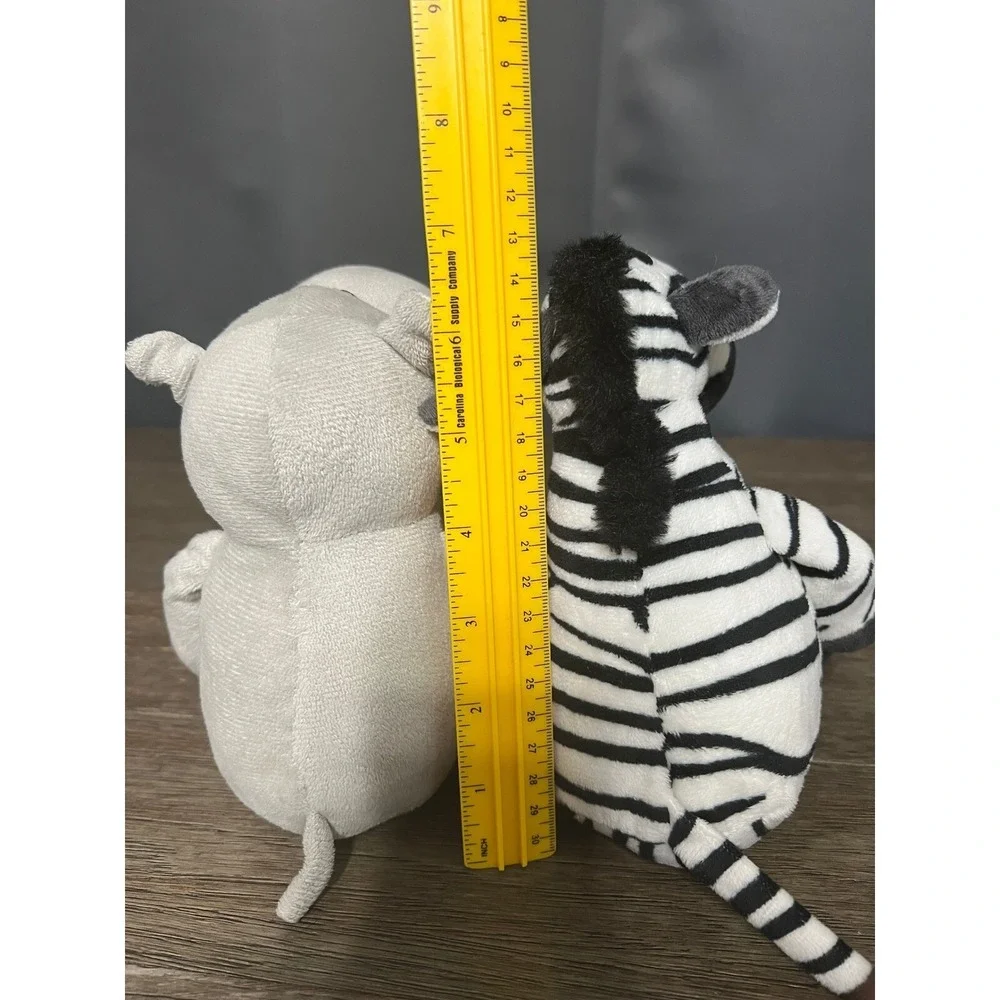 Hippo Zebra Plush Bundle‎ Stuffed Animal Toy